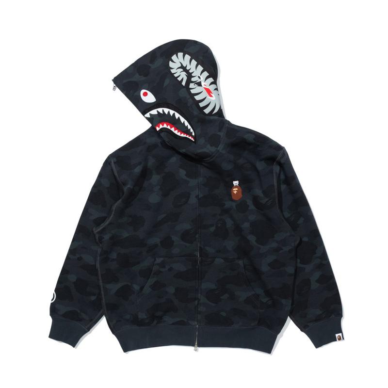 [PRE ORDER] STRAY KIDS × BAPE – Jiniret SHARK FULL ZIP HOODIE (Hyunjin Ver.)