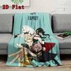 Spy X Family 2D Flat Pattern Flannel Blanket High Quality All Seasons Warmth and Comfort Perfect for Christmas Gifts.MMT0918560