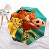 Lion King, Timon Themed Automatic Opening and Closing Umbrella, Brightly Colored 8-rib Portable Umbrella, Suitable for Men and Women, A Perfect Gift f