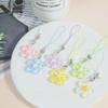 Transparent Transparent Bag Phone Chains Solid Color Kawaii Pendent Accessory  Handbag Decoration