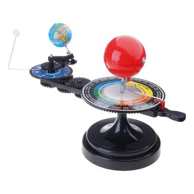 DIY Orbital Model, Solar System Model Globe Earth Sun Moon Orbital Planetarium Astronomy Science Teaching Tool for C