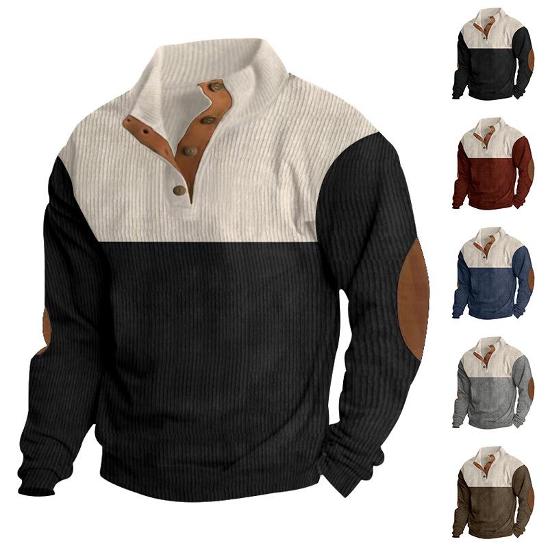 Winter Stand Collar Warm Sweater Casual Solid Color Long Sleeve Bottoming Shirt Outdoor Slim Sports Pullover Tops