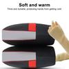 Universal Motorcycle Handlebar Gloves Windproof Snowmobile Handle Bar Muffs Winter Motorbike Hand Mitts with Reflective Strips