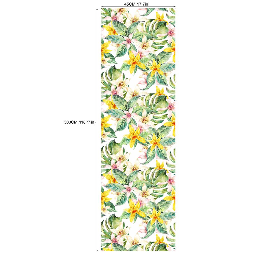 Chinese Red Floral Peel and Stick Wallpaper Removable Vinyl Self Adhesive Wall Renovation Stickers Home Decor Wallpapers