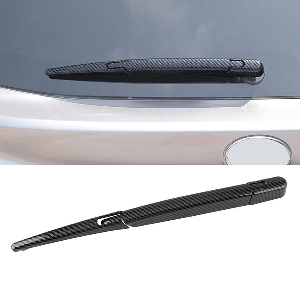 For Toyota Sienna XL40 4th 2024 2024 2024 Car Exterior Carbon Refit Rear Trunk Window Windshield Wiper Cover Trim Chrome Sticker