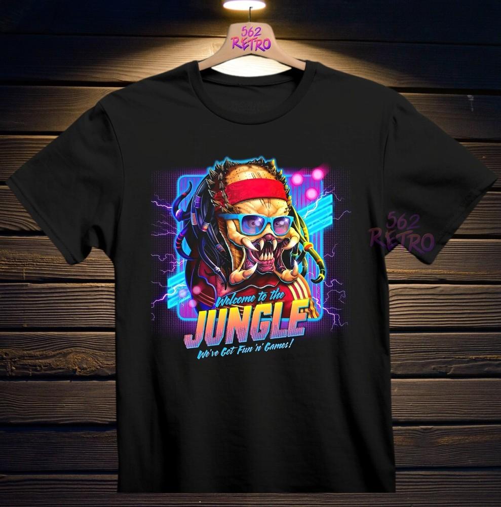 The Predator Welcome To The Jungle We039ve Got Fun 039n039 Games TShirt Black S3XL Unisex T-Shirt S