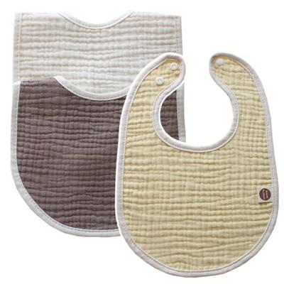 Bunny Blossom Gauze Rabbit Lätzchen 3-teiliges Set, koreanische Babyprodukte