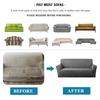 Solid Color Sofa Covers For Pets Kids Elastic Corner Couch Cover L Shaped Chaise Longue Slipcover Chair Protector