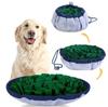 2025 New Model Avocado Dog IQ Puzzle Eco-Friendly Felt Solid Slow Eating Training Bowl Pad