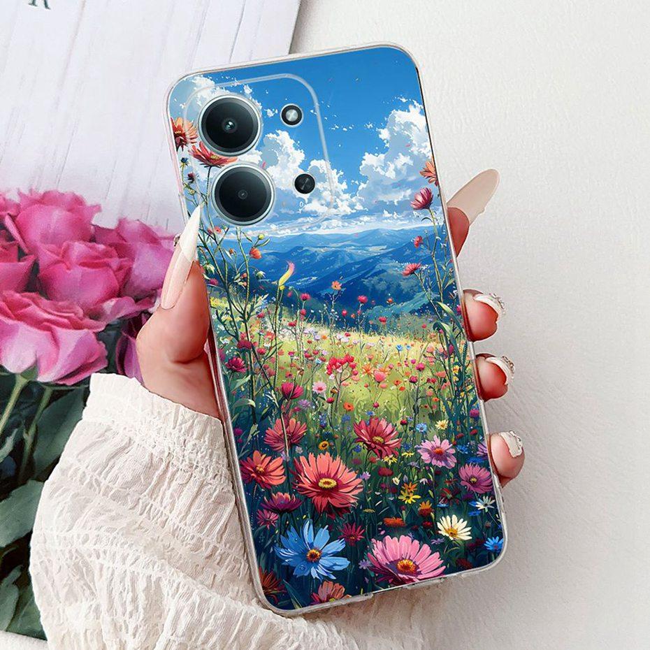 Fashion Painting Case For Xiaomi Redmi 15C 4G Soft Silicone TPU Phone Cases For Redmi 15C 4G Covers Bumpers