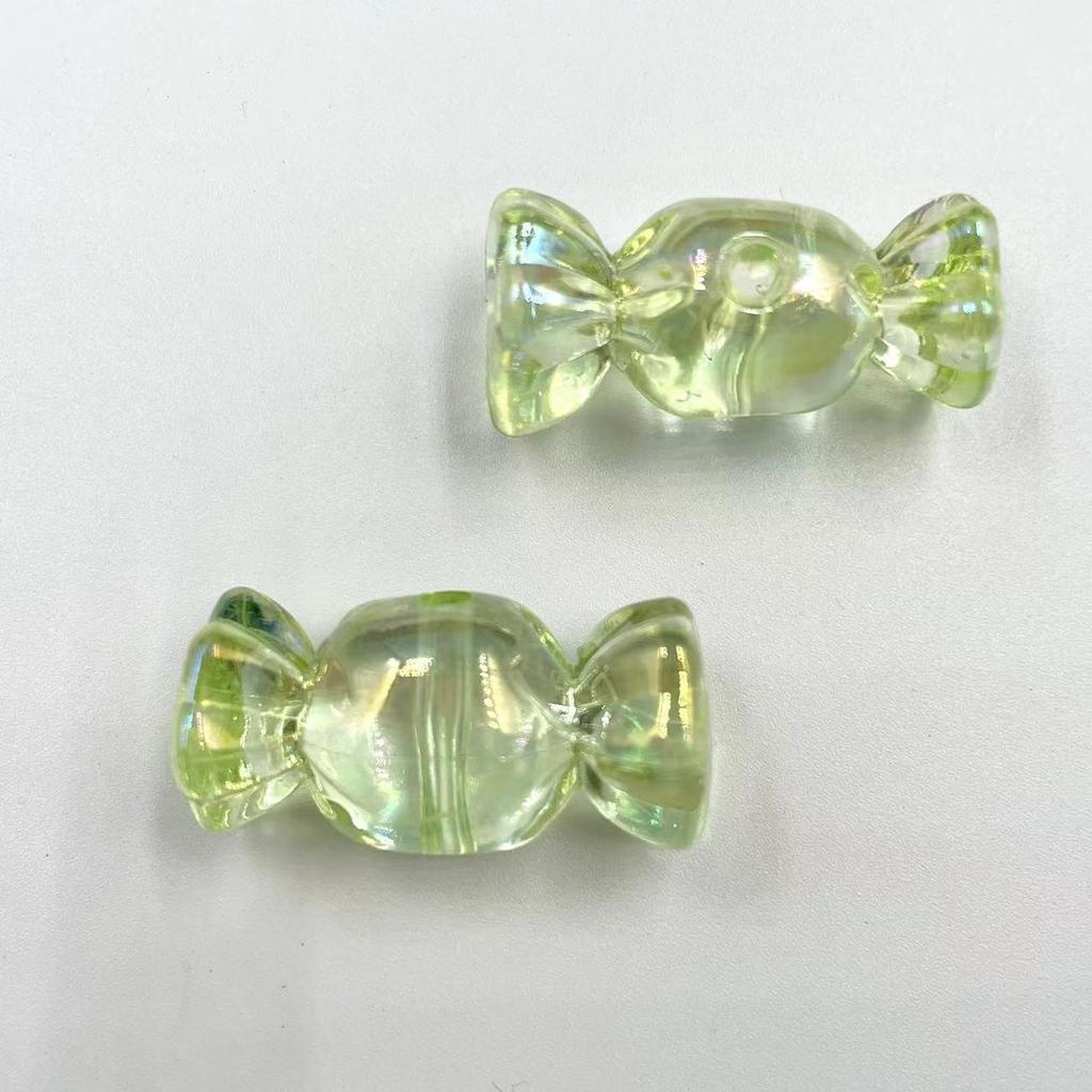 Acrylic Multicolor Candy Pendant for DIY Beaded Phone Chains