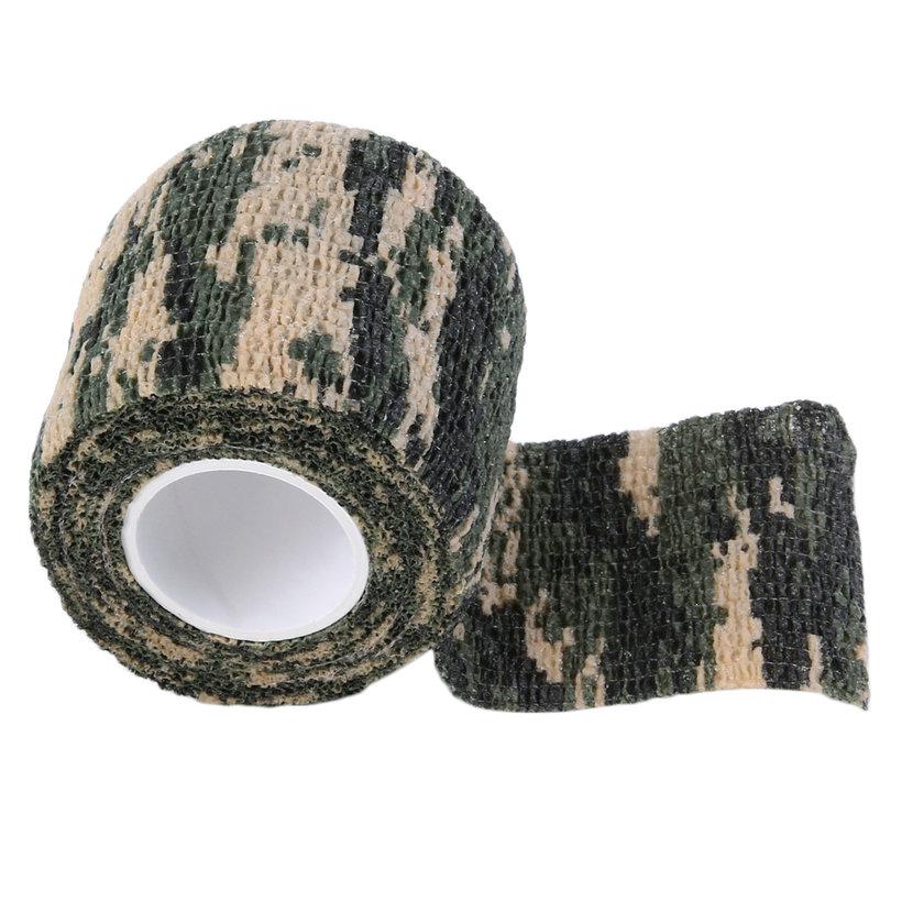 5cmx4.5m taktisches wasserdichtes Klebeband Camouflage Warp Jagdschießen ZJP 5cmx4.5m taktisches wasserdichtes Klebeband Camouflage Warp Jagdschießen ZJP