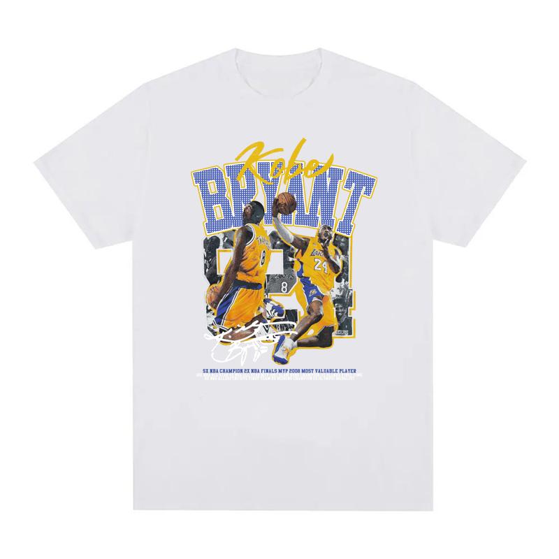 Tričko Kobe Cool Streetwear Muži Ženy Móda Hip Hop Pure Tričko Pánské Trička EU velikosti