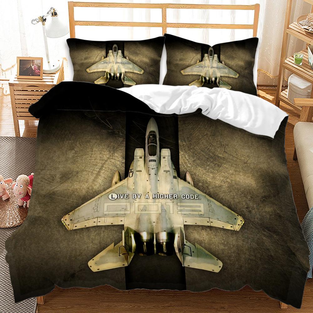 Speed Sports Car Duvet Cover Set King Queen Size 3D Extreme Sports Luxury Motorcycle For Kids Boys Teens Polyester Bedding Set