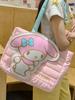 2025 Cute Cartoon Tote Bag - Girlish, Sweet, Large Capacity Shoulder Handbag for Women