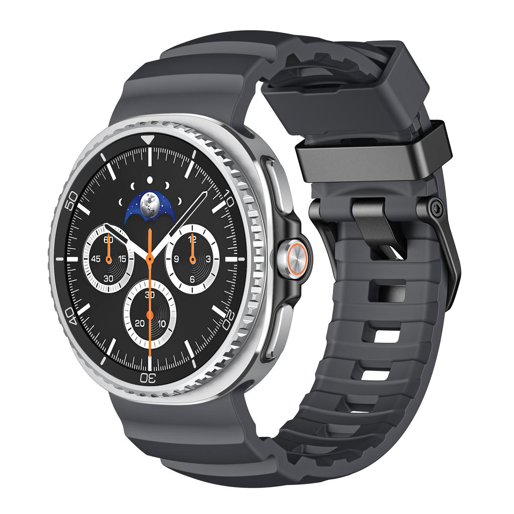 Trail Silikonarmband für Samsung Galaxy Watch 8 44mm 40mm Sportarmband Gürtel für Galaxy Watch 8 Classic 46mm Original-Uhrenarmband