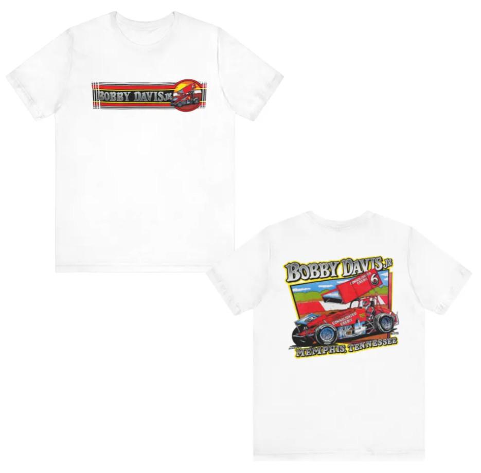 Vintage 1986 Bobby Davis Jr. Sprint Car TeeT-Shirt shirt M