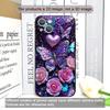 Luxury Art Butterfly Flower Pattern Phone Case for IPhone 17 16 12 11 14 Plus 13 15 Pro Max Mini X XS XR Shockproof Soft Covers