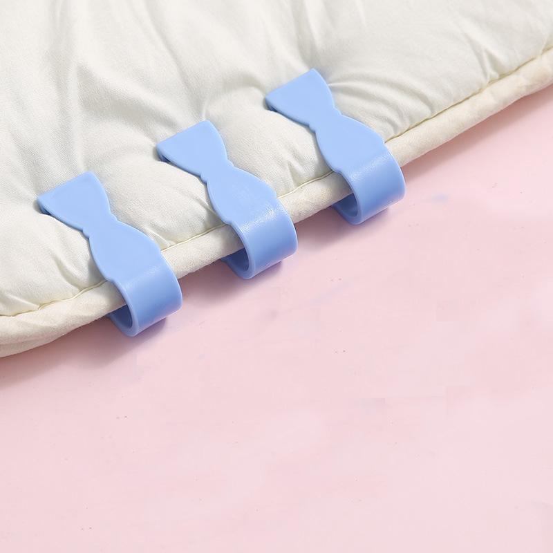 3/6pcs Adjustable Towel Clips For Kitchen & Bathroom Securely In Place Kitchen Towels Towel Holder For Bathroom