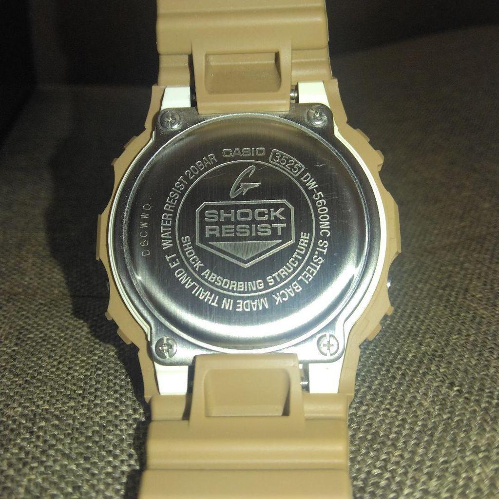 Used Final price, excellent condition, CASIO G-SHOCK DW-5600NC-5JF