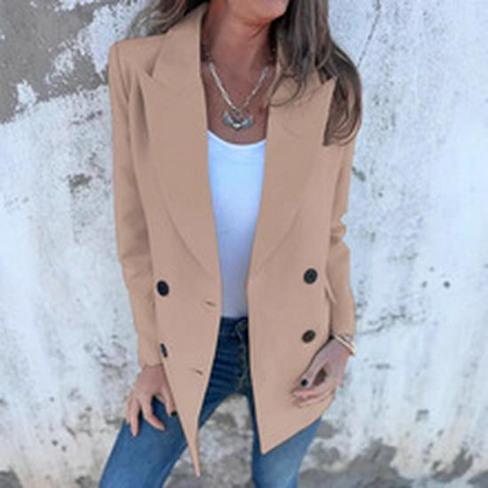 ZL1775 Damen Herbst 2025 Einfarbig Lässig Weitbeinige Hose & Blazer Set