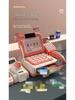 Children's Supermarket Cash Register Toy with Barcode Scanner and Money Collection