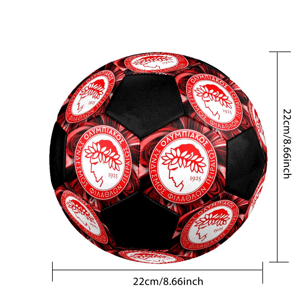 Olympiacos CFP Fußball Größe 5 Bunt Maschinengenäht PVC Wettkampfbereit Langlebig Hoher Rückprall