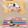 Classic Comic S-Snoopy Dog Pillow Towel Made Of Polyester Non-slip Cartoon Style Breathable Washable Pillowcase For Home Use