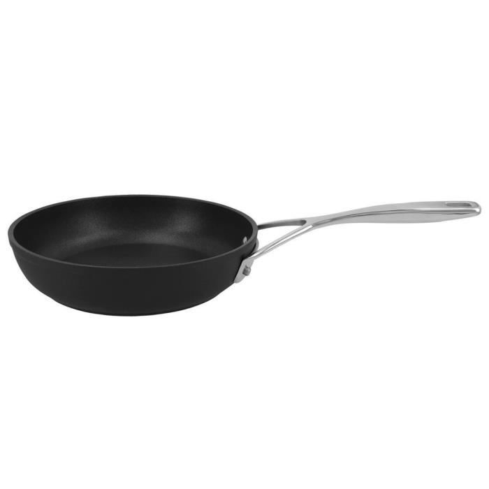 Poêle Antiadhésive - DEMEYERE - Alu Pro 5 - 20 cm - Aluminium - Noir Argenté