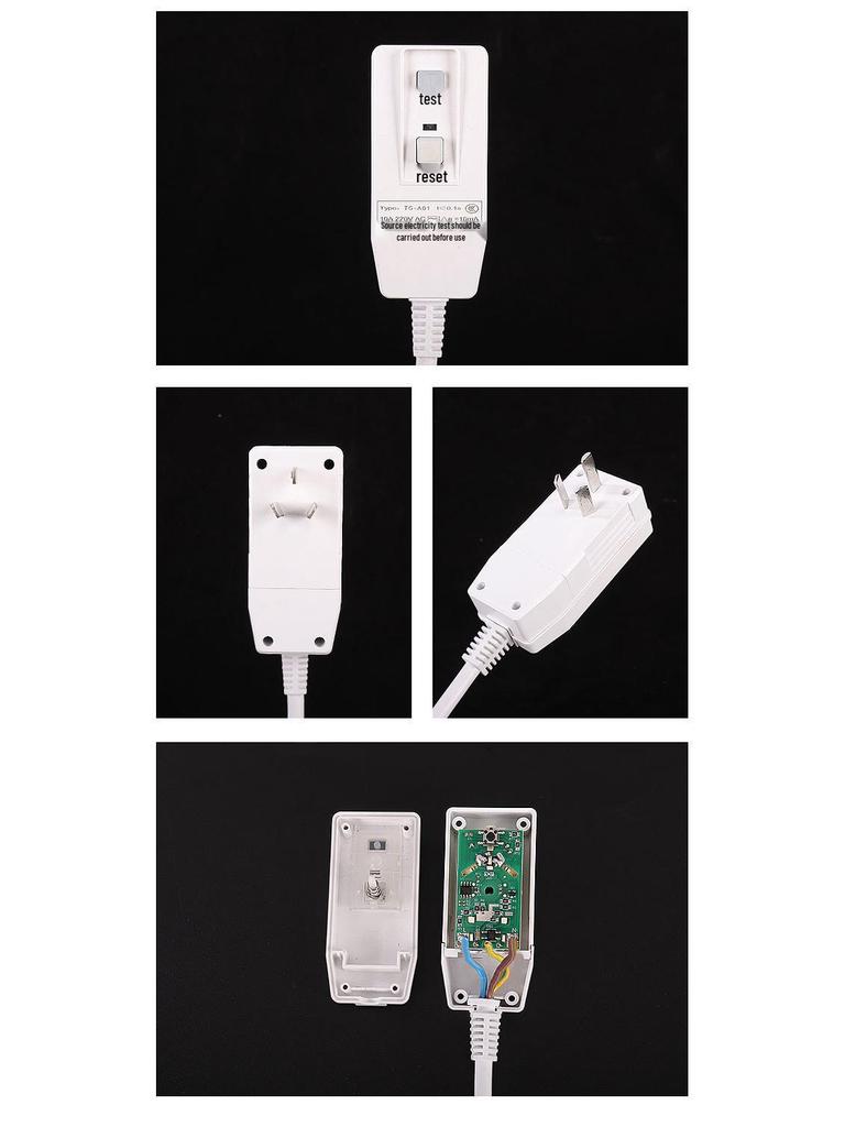 CCC Certified Customized RCD Socket with 10A Leakage Protection for Household Water Heaters & Air Conditioners.