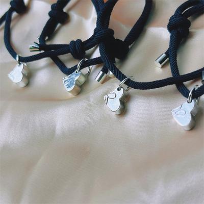 Klavertje Vier Magnetische Beste Vriendschap Armbanden Voor 4 Stuks Vrouwen Mannen Magneet Hart Beste Vriend Voor Altijd Succes Armband Cadeau