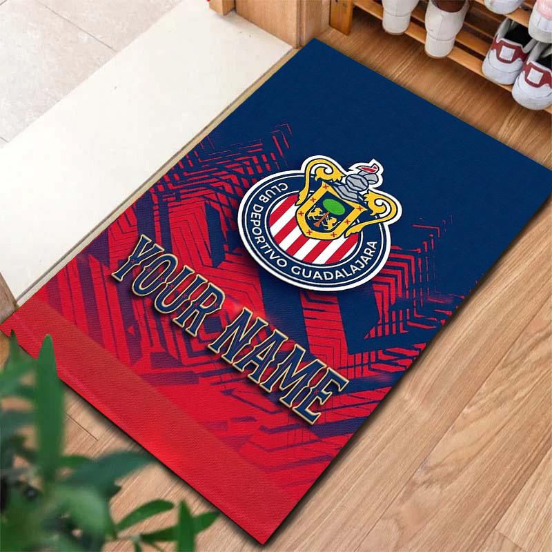 Chivas Crest Fan Gear Custom Name Carpet Rug For Living Room Bedroom Home Sofa Decoration Kids Play Nonslip Floor Mat