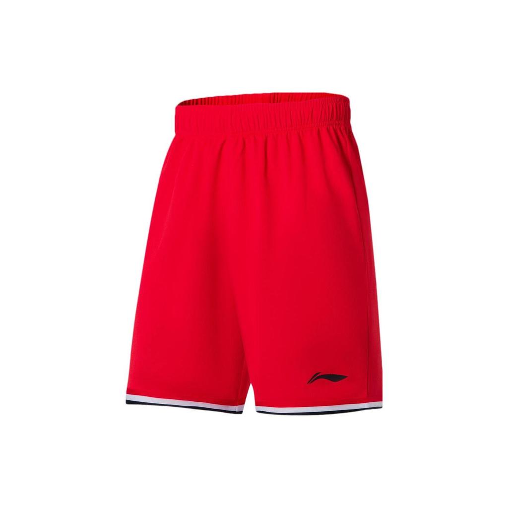 Li Ning Sports Basketball Collection Basketball Suits Men's August 1 Red Moderate Straight Fit AATS003-2