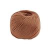 DMC Natura Yarn, 100% Cotton, Color 310 Brown, Size M