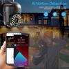 Bezpečnostní kamery Venkovní 1080p kamery pro zabezpečení domácnosti Barevné noční vidění Smart Motion Detection