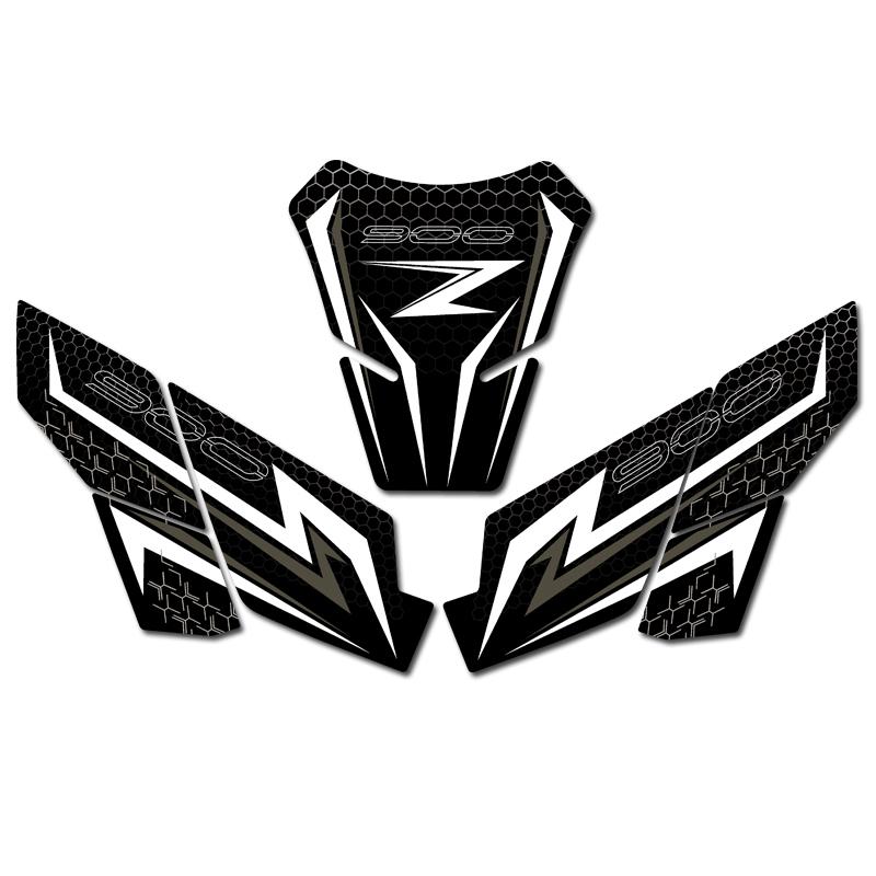 

Паливний бак Pad Аксесуари для мотоциклів Наклейки Наклейки для Kawasaki z900 Z 900 зелений