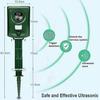 Fox Deterrent Cat Repellent Ultrasonic Cat Scarers for Gardens Bird Deterrent Dog Animal Repeller Battery Operated Waterproof Adjustable Sensitivity M