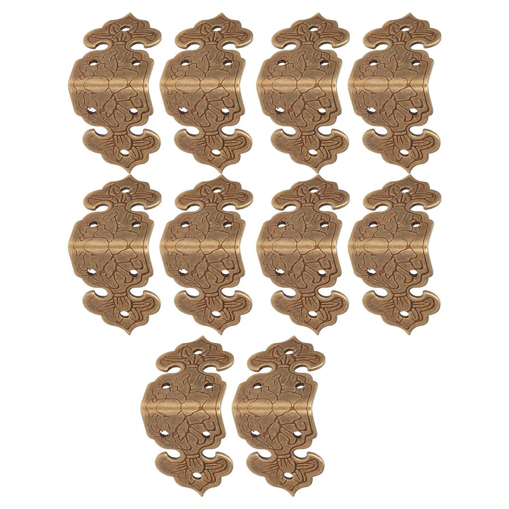 Eckenschutz Kupfer Tisch Ecke Schutzwerkzeug für Schmuck Geschenk Holzkisten Schränke Bronze