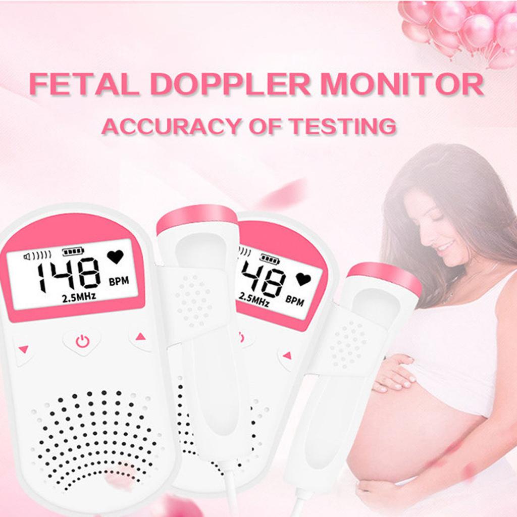 Fetal Heartbeat Monitor Noise Reduction Accurate Heart Rate Detector for Pregnant Women English