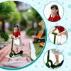1/64 Miniature Figure Human :64 Scale Trendy Hand Painted Tiny People Figurine for Mini