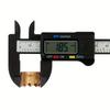 150mm 100mm Elektronische Digitale Messschieber Kohlefaser Zifferblatt Nonius Messschieber Mikrometer Messwerkzeuge Digitale Lineale für Innen- und Außendurchmesser