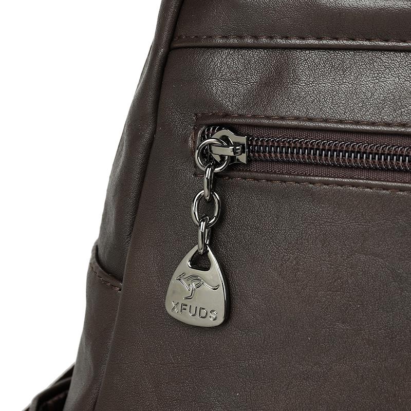 Women's PU Backpack Large Capacity Travel Backpack