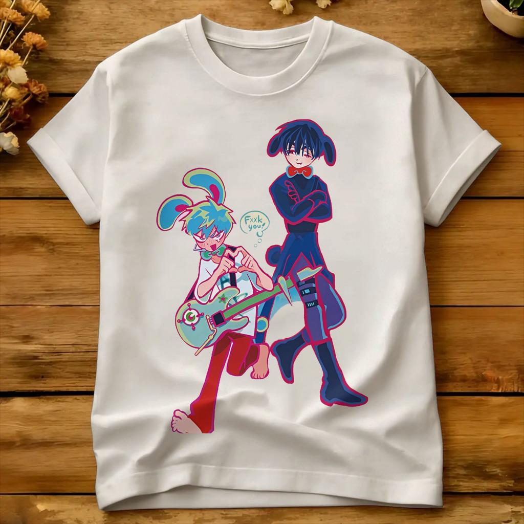 Harajuku Tshirt Alien Stage Bayingimg Cotton Tshirts Hippie Tshirt For Unisex Beach Y2k Casual Casual Short Sleeve Top Tees