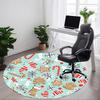 1pc Christmas Ornaments Chair Carpet for Office, Non-slip, Soft and Durable Office Rug for Decoration, Perfect for Office Yy251229157