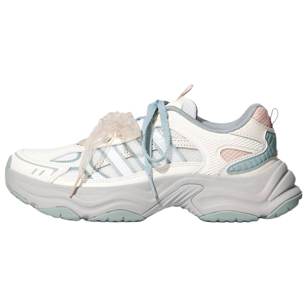 Adidas Xlg Fin Pulse Comfortable Fit Increased Height Dad Shoes Women sneaker Bright-White LA6809 38