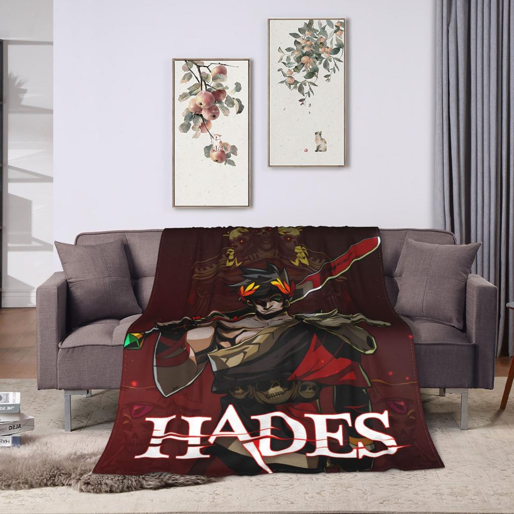 Hades Zagreus Soft Blanket Decorative Plush Bedding Throws Fashion Couch Bed Flannel Bedspread Sofa Bed Cover