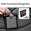 1Pcs Clip-on Storage Box Keys Sunglasses Storage For Lamborghini Organizer Compact Dashboard Storage Pouch Car Storage box TT3