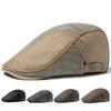CNTANG New Summer Beret For Men's Visor Fashion Cotton Caps Men Berets Casual Vintage Outdoor Flat Flat Hat Adjustable
