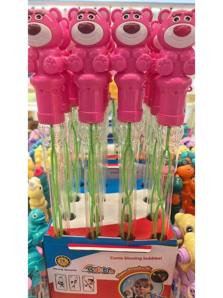 46CM Western Bubble Wand: Colorful Bubble Sword with Solution for Summer Fun