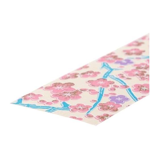 Washi Kawasumi Yuzen Washi Bookmark - Set of 6 - Warm Texture of Japanese Paper - Gentle on Fingers and Books - Popular Souvenir for Overseas - Also